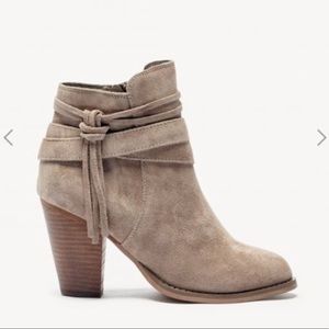 Sole Society Rumi Taupe Booties